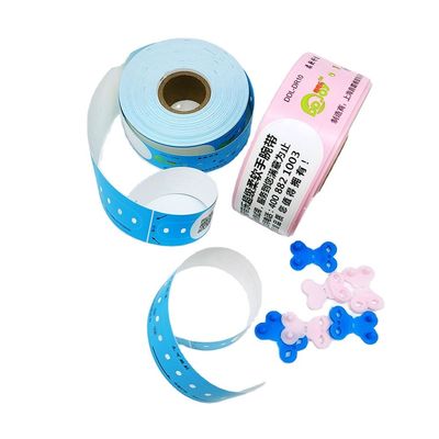 Pulsera de impresión térmica súper blanda para adultos Envío a través de DHL FedEx UPS EMS TNT