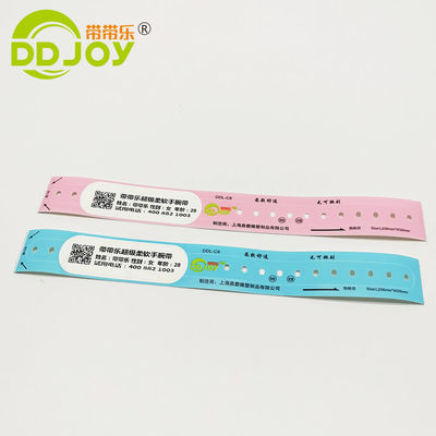 Pulsera de impresión térmica súper blanda para adultos Envío a través de DHL FedEx UPS EMS TNT