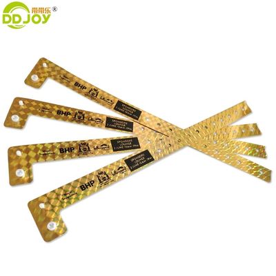 Clampada en forma de L Glitter Holográfico Entretenimiento Brazalete de muñeca Entradas