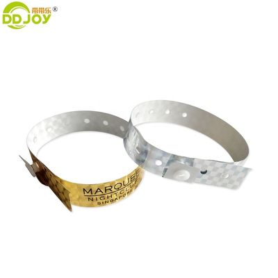 Clampada en forma de L Glitter Holográfico Entretenimiento Brazalete de muñeca Entradas