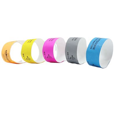 Fiesta debe tener conveniente ocasión eventos de vacaciones personalizado pulsera de papel desechable
