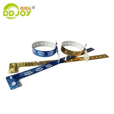 Pulsera de material holográfico en forma de L personalizable para eventos 250 * 25mm en naranja