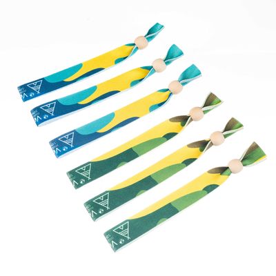 Muñequillas de fiesta de eventos personalizadas en tela de satén púrpura con diseño resistente al agua
