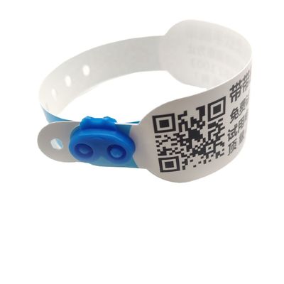 Pueden ser personalizadas con una cerradura adhesiva, pulseras de identificación térmica de 257*32 mm para adultos para personalización.