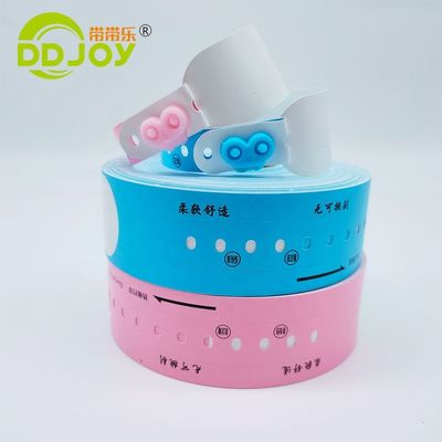 Impresora de información personalizada pulsera de impresión térmica anti-rasguños para la admisión al club