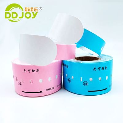 Impresora de información personalizada pulsera de impresión térmica anti-rasguños para la admisión al club