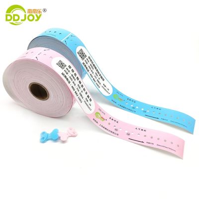 Pulsera térmica impermeable ajustable con logotipo personalizado en azul