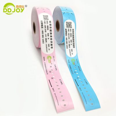 Pulsera térmica impermeable ajustable con logotipo personalizado en azul