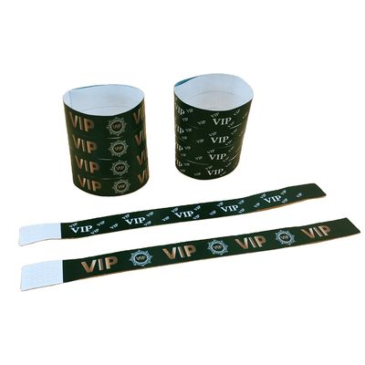 250*25mm/250*19mm Brazalete Tyvek de color sólido a prueba de agua y duradero para todas las ocasiones
