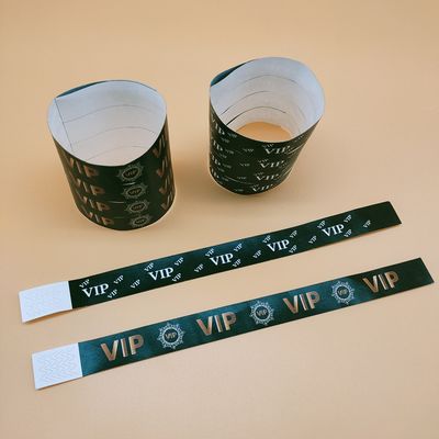 250*25mm/250*19mm Brazalete Tyvek de color sólido a prueba de agua y duradero para todas las ocasiones