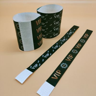 250*25mm/250*19mm Brazalete Tyvek de color sólido a prueba de agua y duradero para todas las ocasiones