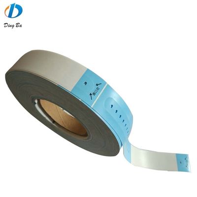 OEM personalizado de color rosa impermeable de impresión térmica de la pulsera para la identificación del paciente