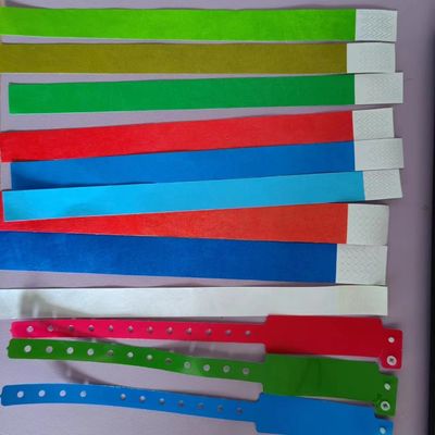 Brazalete de papel Tyvek para decoración navideña en varios colores y diseños a granel