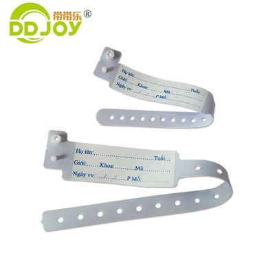 Opciones de envío UPS DHL EMS Fedex TNT Brazalete de PVC rosa personalizado para el hospital