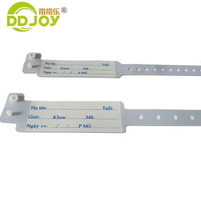 Opciones de envío UPS DHL EMS Fedex TNT Brazalete de PVC rosa personalizado para el hospital