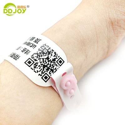 Pulsera térmica rosa personalizable con bloqueo rápido Solución ecológica de DDJoy