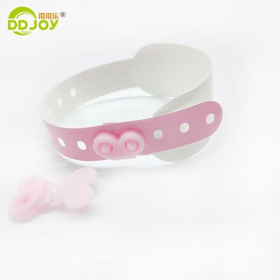 DD Joy Rollo desechable de tamaño adulto Impresora térmica de identificación de hospital con pulsera azul