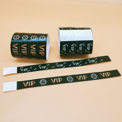 Las pulseras verdes DDJOY Tyvek para el Festival de Bolsa