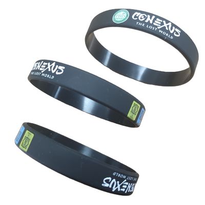 Material de silicona pulsera personalizada con grabado para eventos 2024 artículos Silicona impermeable