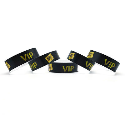 Brazaletes de Tyvek impermeables personalizados para eventos y festivales 250*19mm
