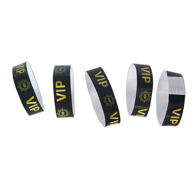Brazaletes de Tyvek impermeables personalizados para eventos y festivales 250*19mm