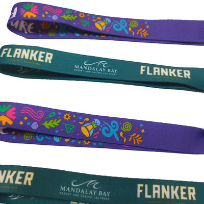 Pulsera de identificación para eventos de festivales DDJOY Tela de bloqueo de dirección única de tela de poliéster