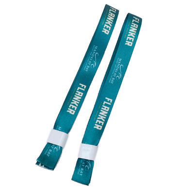 Pulsera de identificación para eventos de festivales DDJOY Tela de bloqueo de dirección única de tela de poliéster