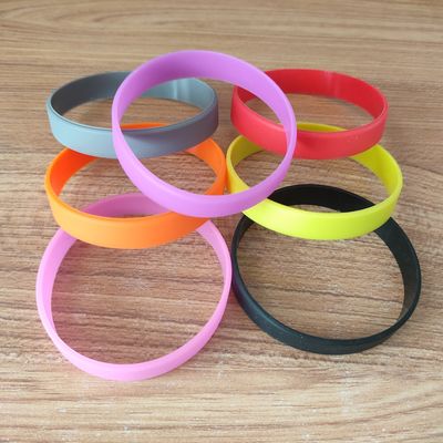Técnica en relieve Multicolor silicona pulsera pulseras de goma para el estilo náutico