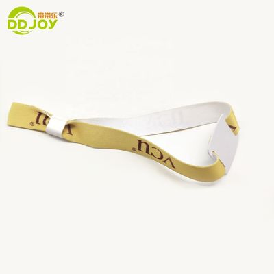 Polyester a medida Fiesta Brazalete tejido Brazalete de tela Tejido Brazaletes TNT Envío