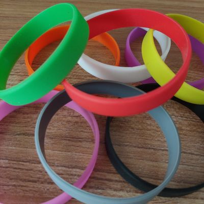 Técnica en relieve Multicolor silicona pulsera pulseras de goma para el estilo náutico