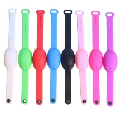 Dispensador de pulsera de desinfectante de manos líquido portátil de silicona para niños GW 0.25KG/PCS