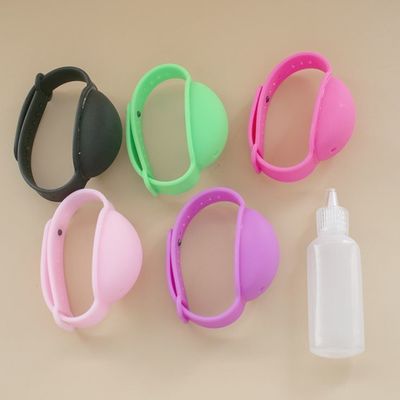 Dispensador de pulsera de desinfectante de manos líquido portátil de silicona para niños GW 0.25KG/PCS