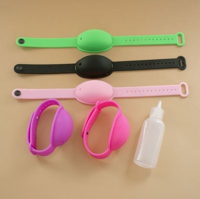 Dispensador de pulsera de desinfectante de manos líquido portátil de silicona para niños GW 0.25KG/PCS