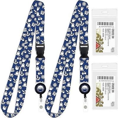 Cadenas de llave de transferencia caliente personalizada correa de cuello cordones de poliéster para llaves muchos colores