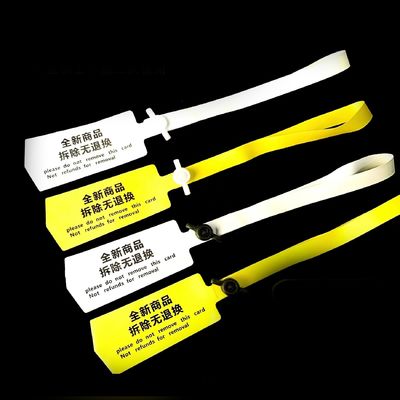 Sello de etiqueta suave de PVC versátil Fijación antirrobo para zapatos desechables Ropa y bolsos