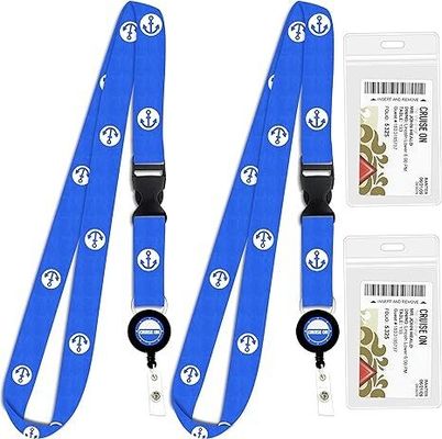 Lanyards de logotipo personalizado Material de poliéster para ocasiones de oficina