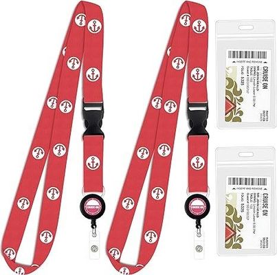 Lanyards de logotipo personalizado Material de poliéster para ocasiones de oficina