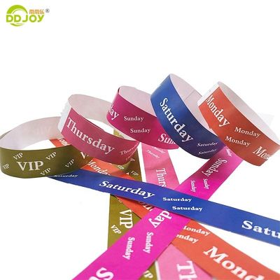 Eventos/Festival/Parque/Festa/Club/Reunión Escenarios de uso Pulseras de papel impermeables