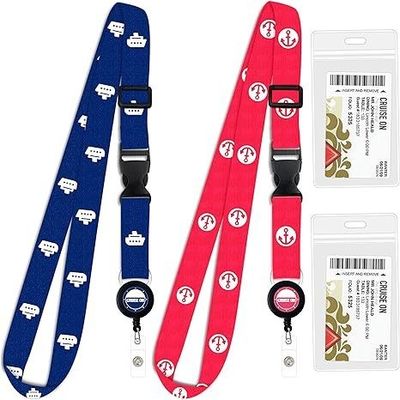 Cinturones de cuello de poliéster para promociones de oficina