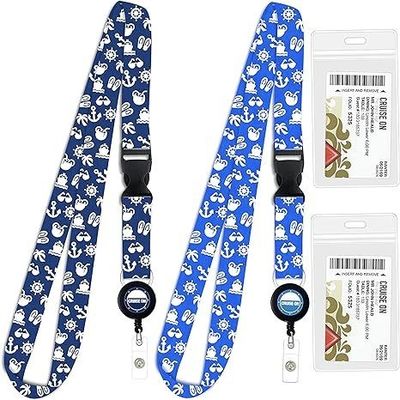 Cinturones de cuello de poliéster para promociones de oficina