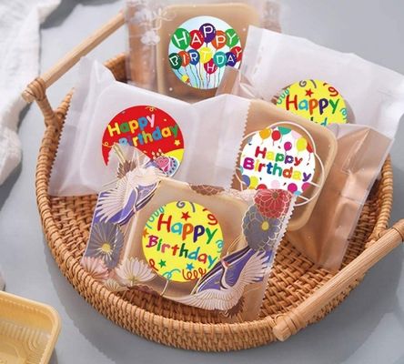 500pcs niños dibujos animados felices de cumpleaños pegatinas adhesivas pegatinas para la decoración de la fiesta