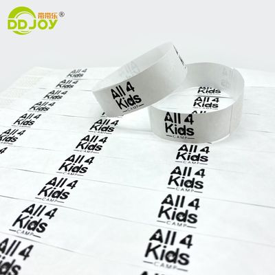 Pulseras Tyvek personalizables para cualquier festival o evento 2-7 días Tiempo de producción