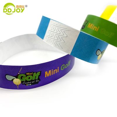 Pulseras Tyvek personalizables para cualquier festival o evento 2-7 días Tiempo de producción