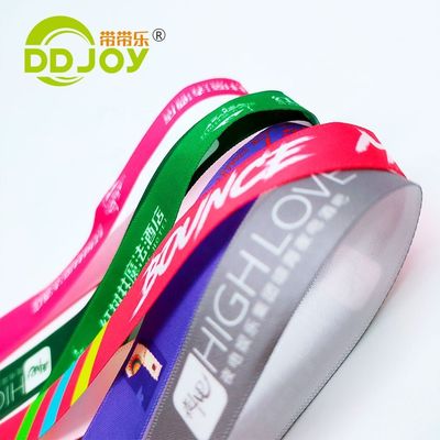 Pulseras de tejido tejido personalizadas para eventos Impresión de un solo lado y de dos lados