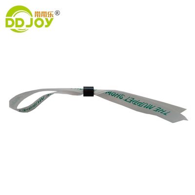 Pulsera de tejido de poliéster personalizada colorida para escenarios de uso ilimitado