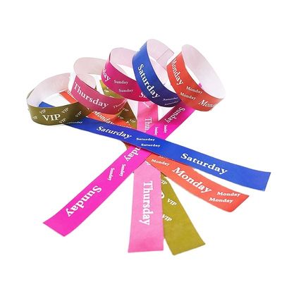 Usuario final objetivo Huésped/VIP/Vendedor/Admisión Conveniente pulsera impermeable para el evento