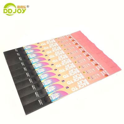 Impresión de logotipos de colores Pulseras Tyvek desechables para eventos Pulseras de papel impermeables