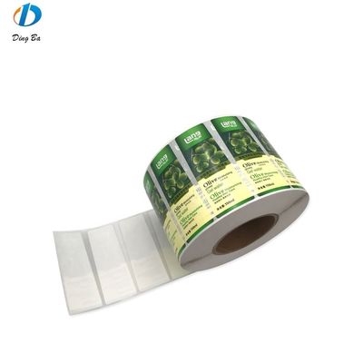 Etiqueta de producto de pegatinas personalizadas Impresión a pedido Etiquetas de vinilo autoadhesivas personalizadas