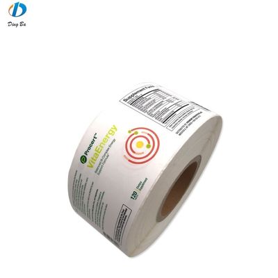 Etiqueta de producto de pegatinas personalizadas Impresión a pedido Etiquetas de vinilo autoadhesivas personalizadas