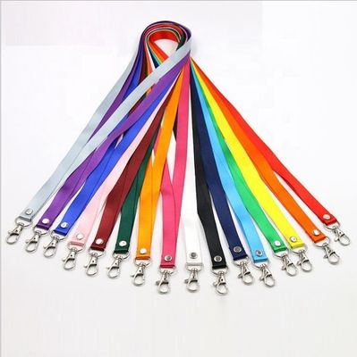 Herramienta de sublimación de poliéster personalizada cordón llavero patrón cordón con logotipo personalizado